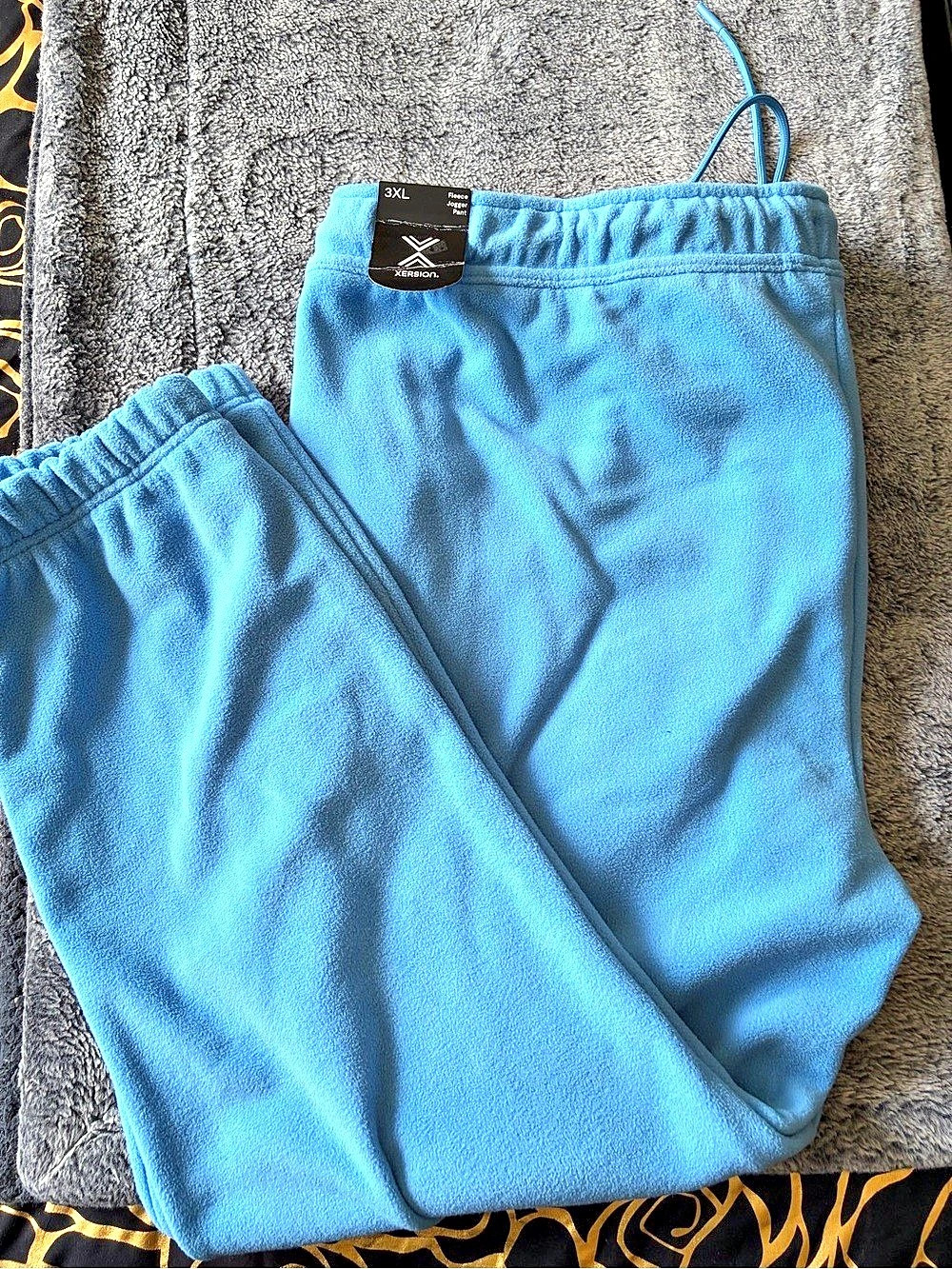 Xersion Fleece Jogger Pant Jogger Pants Blue